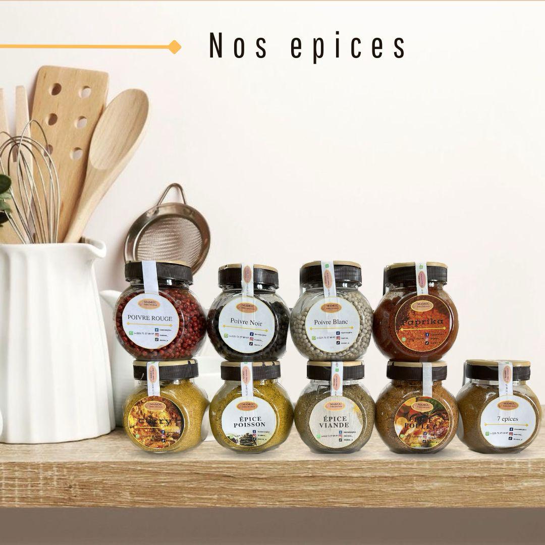 Collection d'épices